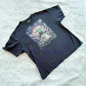 Star Wars Baby Yoda “Starry Night” Van Gogh Tee size 2X